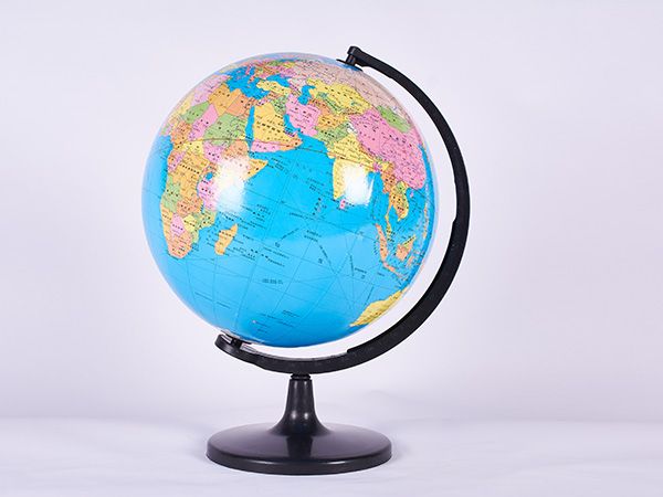 平面政区地球仪