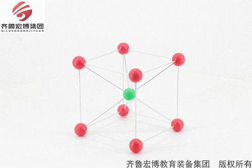 氯化铯晶体结构模型